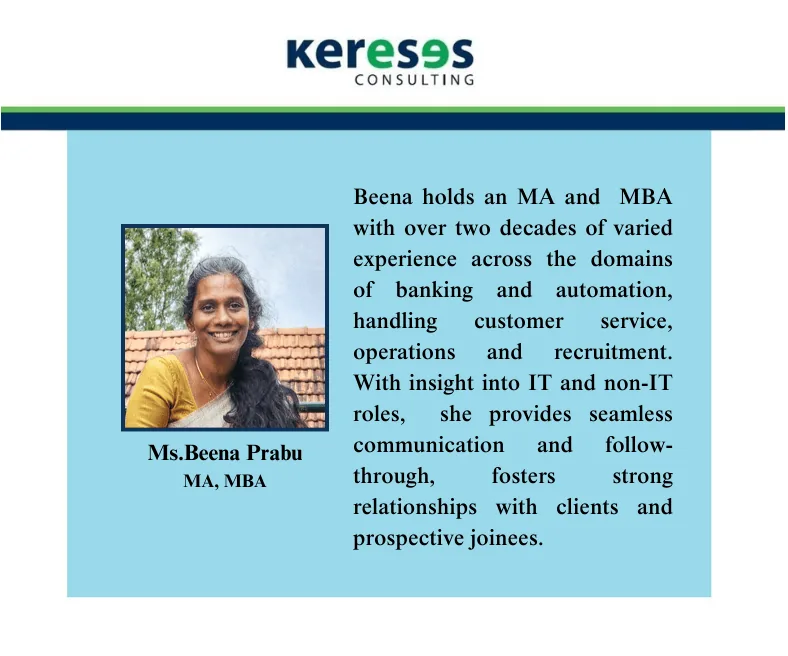 Profile of Ms. Beena