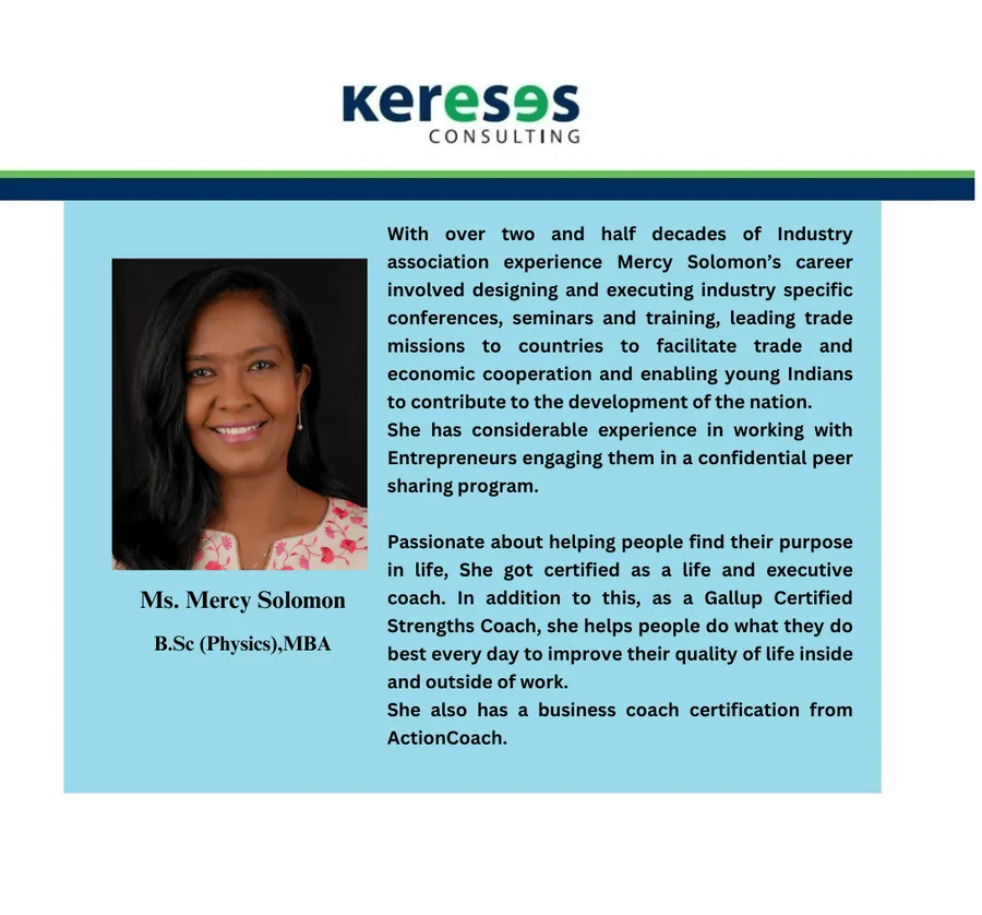 Profile of Ms. Mercy Solomon